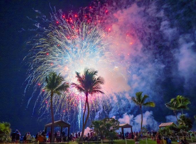 Fourth of July Fireworks Celebration